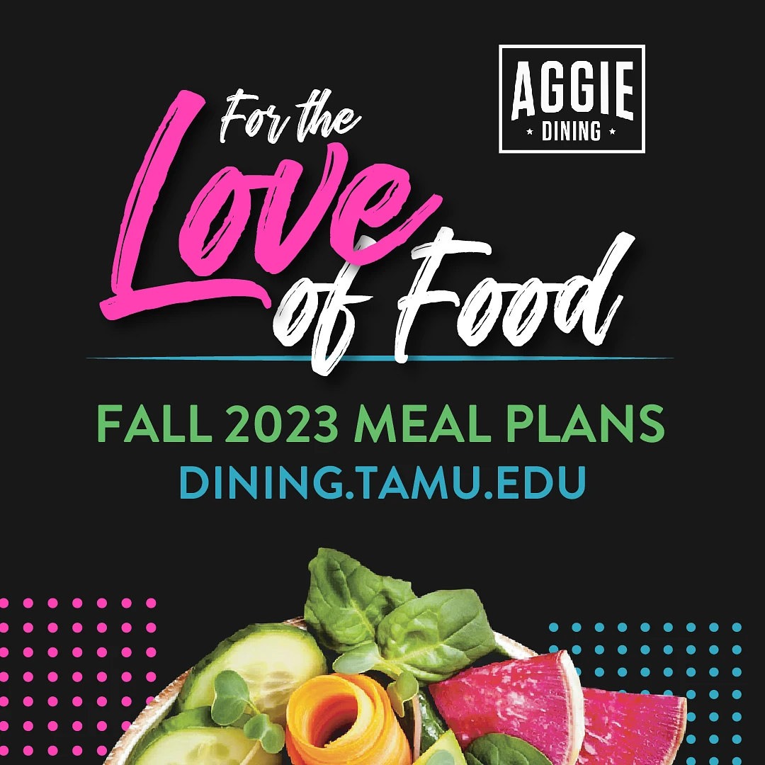 Fall 2023 Meal Plans - Dining.tamu.edu